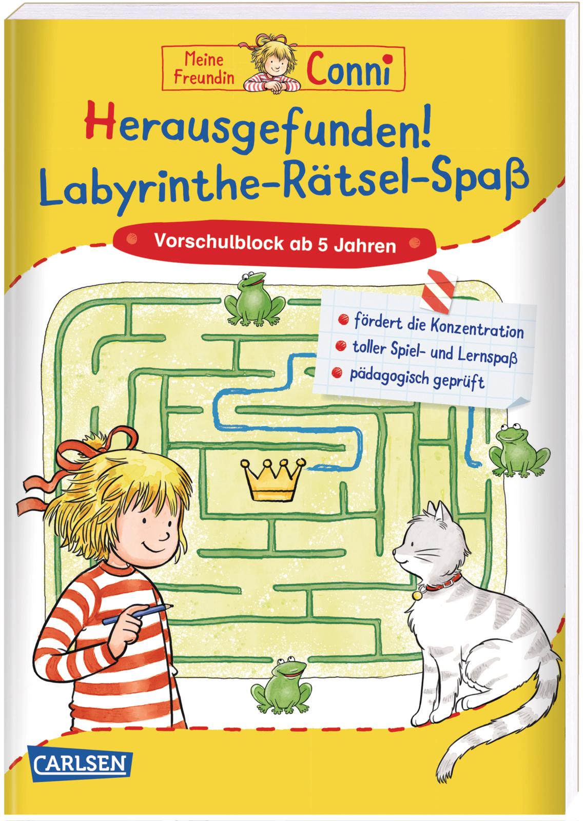 Conni Gelbe Reihe (Beschäftigungsbuch): Herausgefunden! Labyrinthe