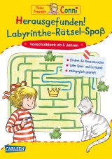 Conni Gelbe Reihe (Beschäftigungsbuch): Herausgefunden! Labyrinthe-Rätsel-Spaß